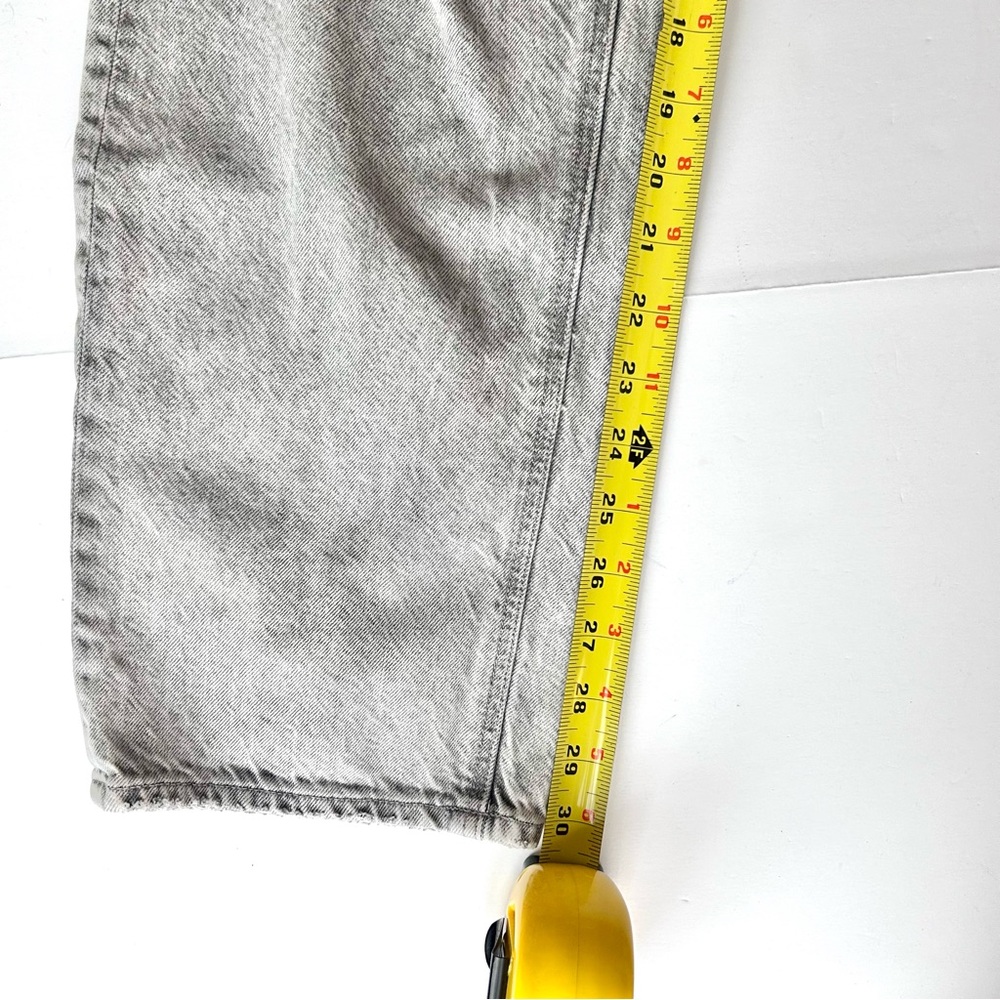 🍒(A461) Women’s American Eagle Jeans. Light Gray Distressed Wash. Size: 6 Long - Picture 14 of 15